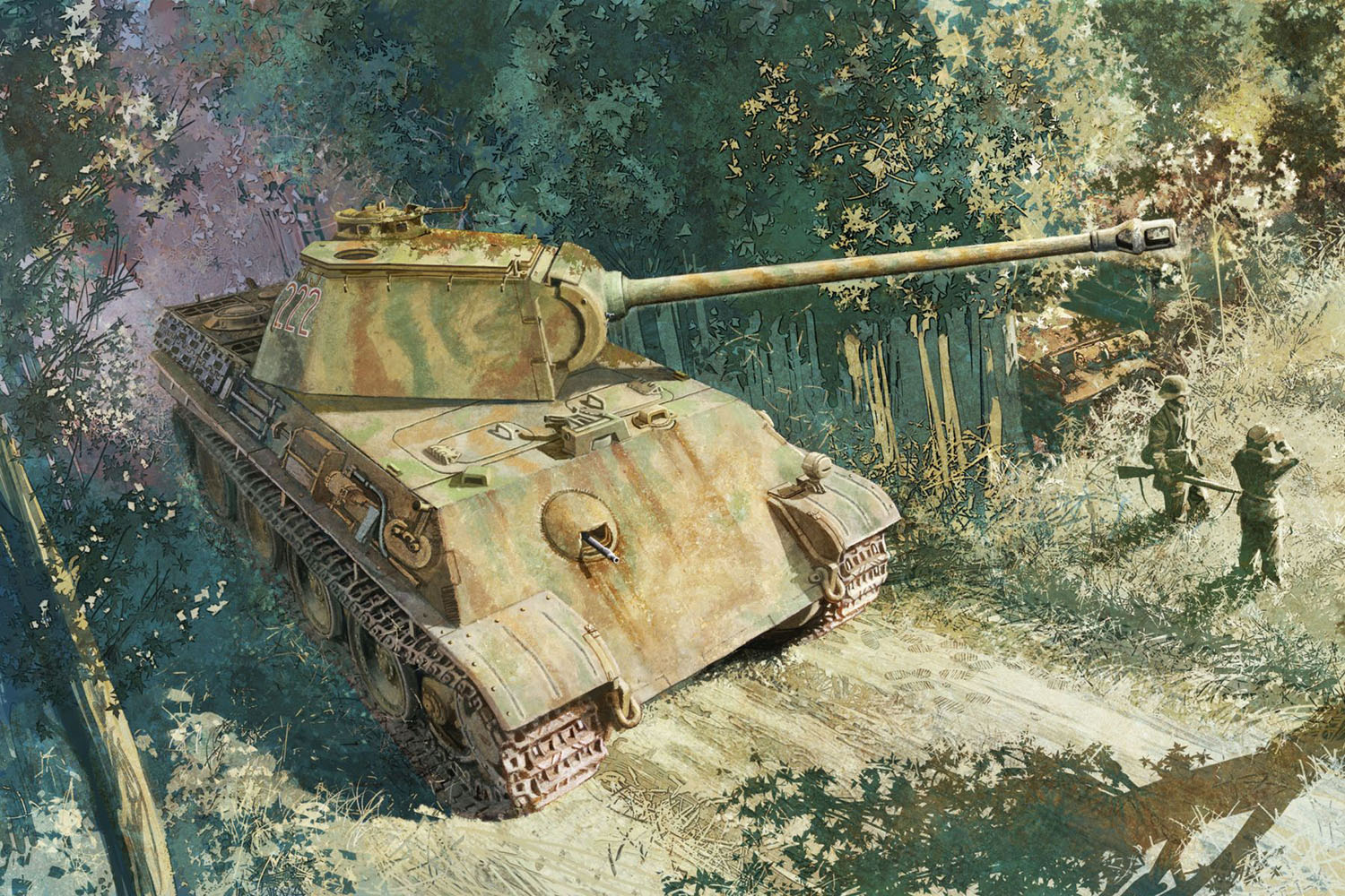予約する】 1/35 WW.II ドイツ軍 パンターG型 初期生産型 第26装甲連隊