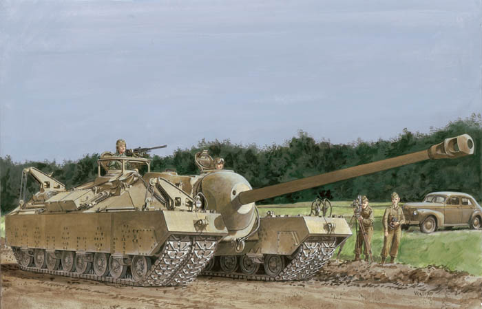 1/35 アメリカ陸軍 T-28 超重戦車