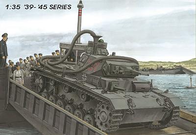 1/35 WW.II ドイツ軍 III号潜水戦車F型 アシカ作戦 マジックトラック仕様 グデーリアンフィギュア付属