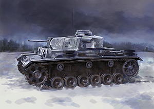 1/35 WW.II ドイツ軍 III号戦車L型 第502重戦車大隊 レニングラード 1942/43 NEOスマートキット - ウインドウを閉じる