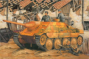 1/35 WW.II ドイツ軍 駆逐戦車ヘッツァー 指揮戦車 - ウインドウを閉じる