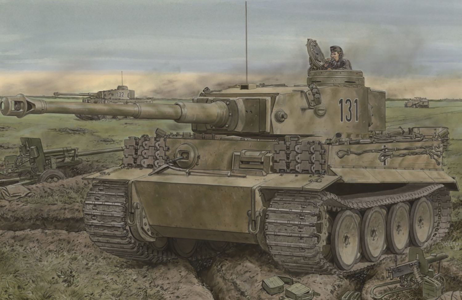 【予約する】　1/35 WW.II ドイツ軍 ティーガーI初期生産型 "エース" クニスペル ティーガー マジックトラック/アル