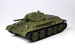 1/35 TANKS OF THE WORLD ソビエト中戦車 T-34/76 1940年型 - ウインドウを閉じる