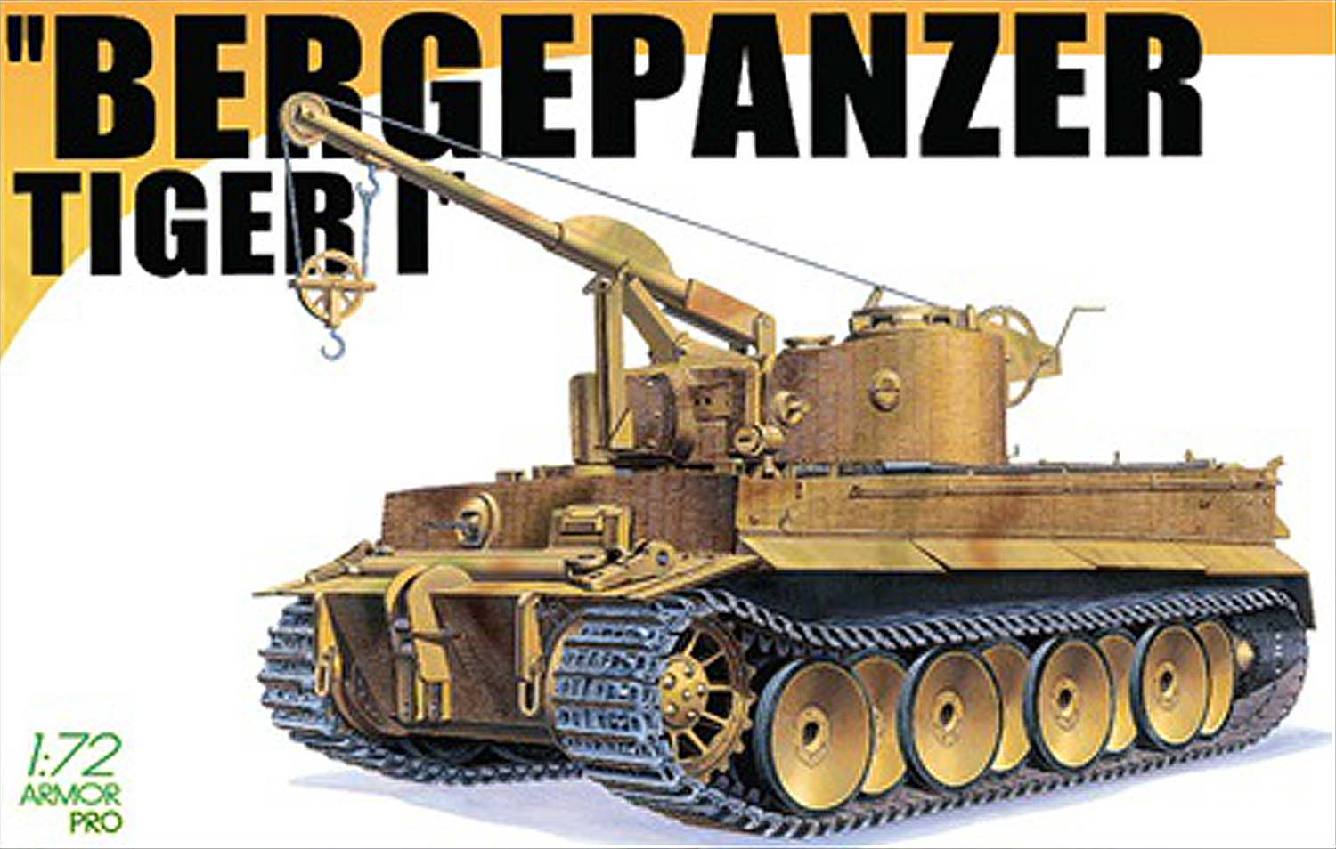 1/72 WW.II ドイツ軍 "ベルゲパンツァー ティーガーI" 戦車回収車 w/ツィメリットコーティング
