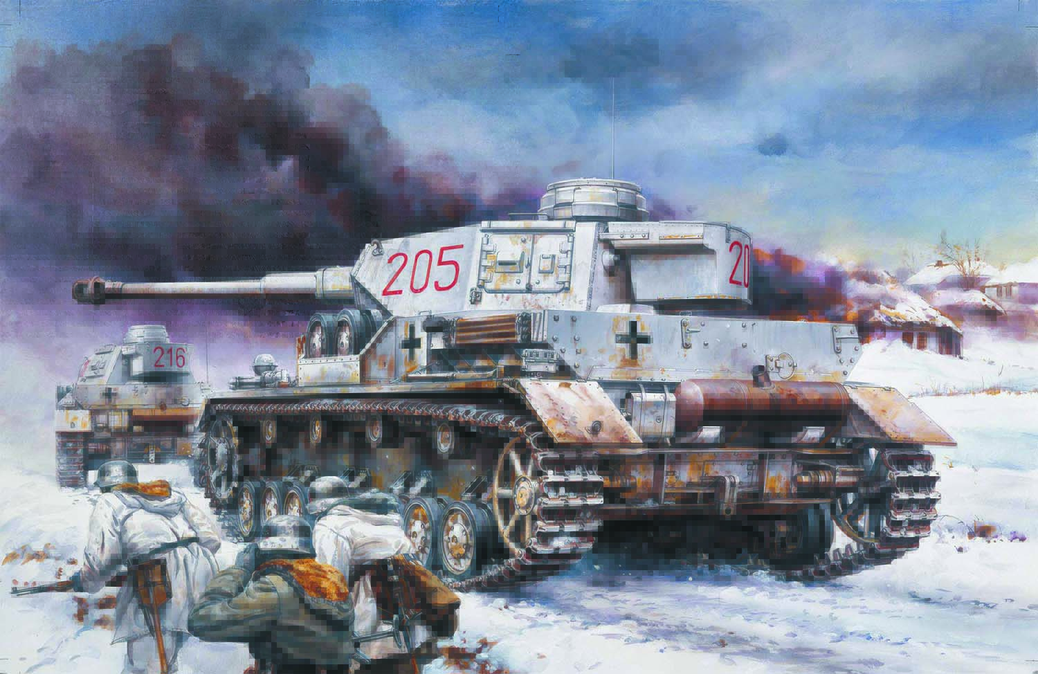 1/72 WW.II ドイツ軍 IV号戦車G型 初期生産型