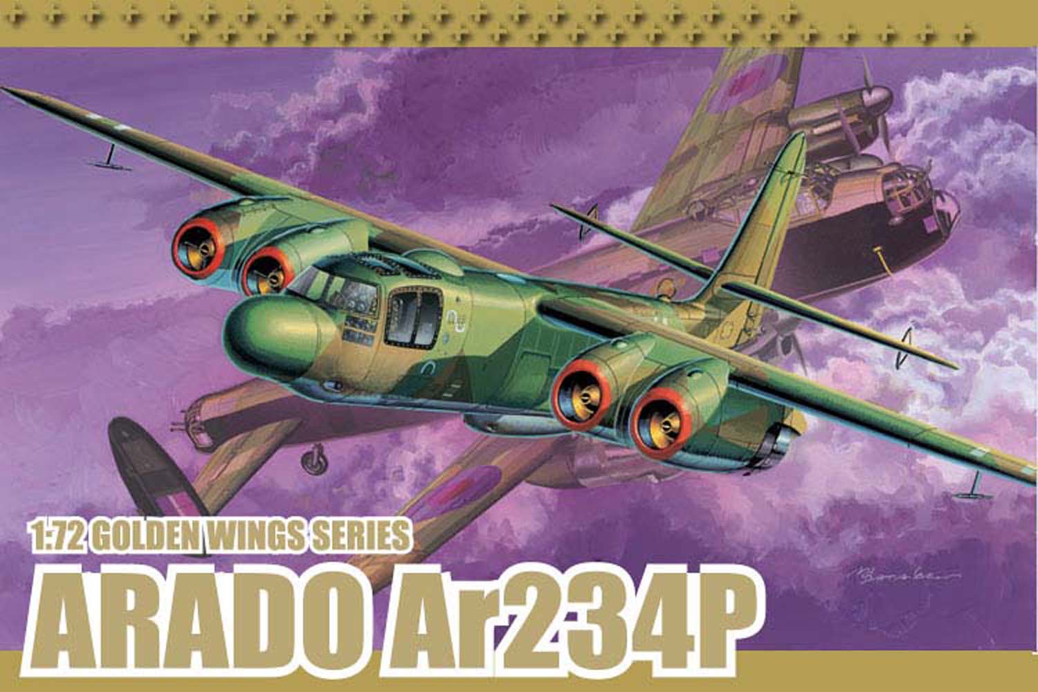 1/72 WW.II ドイツ空軍 高速偵察機 アラドAr234P
