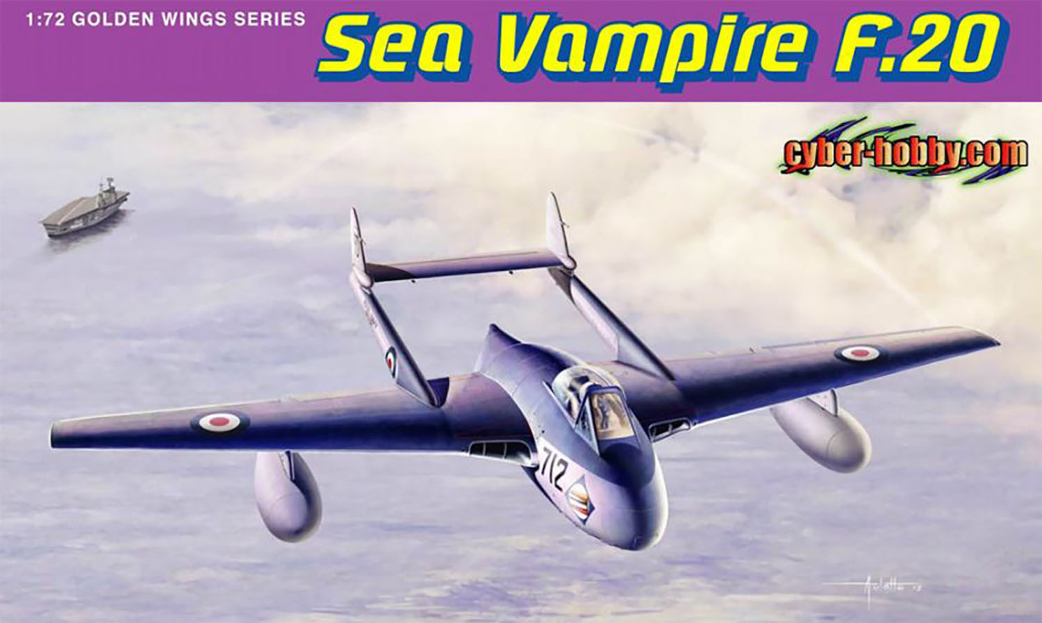 【予約する】　1/72 イギリス海軍 艦上戦闘機 シーバンパイア F.20