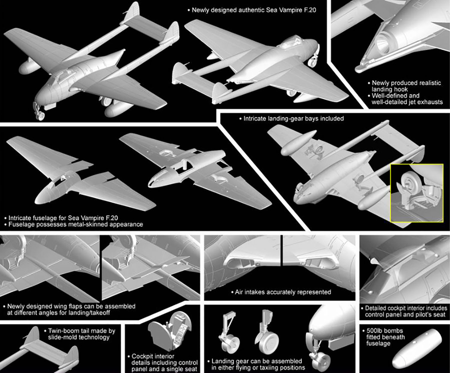 【予約する】　1/72 イギリス海軍 艦上戦闘機 シーバンパイア F.20