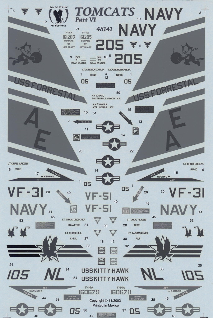 1/48　Ｆ-１４Ａ トムキャット パート６