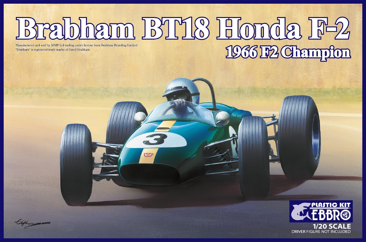 1/20 Brabham Honda BT18 F2 1966 Champion