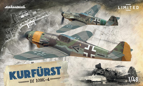 1/48 ｢クーアフュルスト｣ Bf109K-4 リミテッドエディション - ウインドウを閉じる
