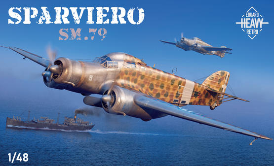 1/48 サヴォイア・マルケッティ SM.79 スパルヴィエーロ リミテッドエディション - ウインドウを閉じる
