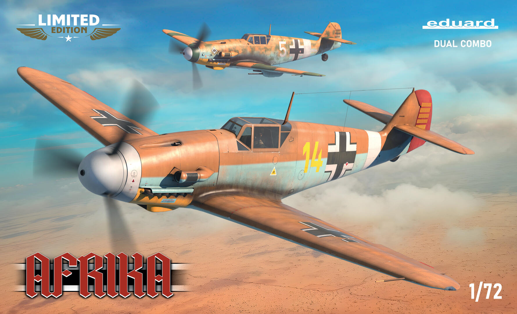 1/72 ｢アフリカ｣ Bf109F/G デュアルコンボ リミテッドエディション