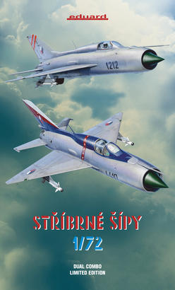 1/72 ｢シルバーアロー｣ MiG-21PF/PFM デュアルコンボ リミテッドエディション - ウインドウを閉じる