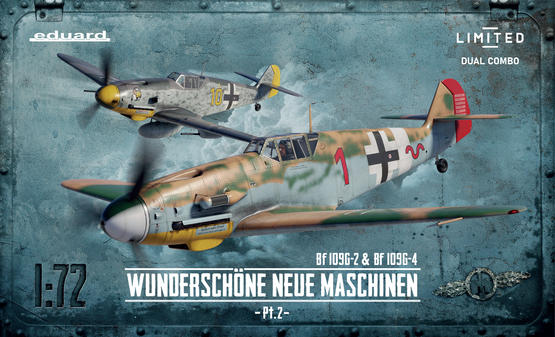 1/72 ｢美しく新しいマシーン パート2｣ Bf109G-2/4 デュアルコンボ リミテッドエディション - ウインドウを閉じる