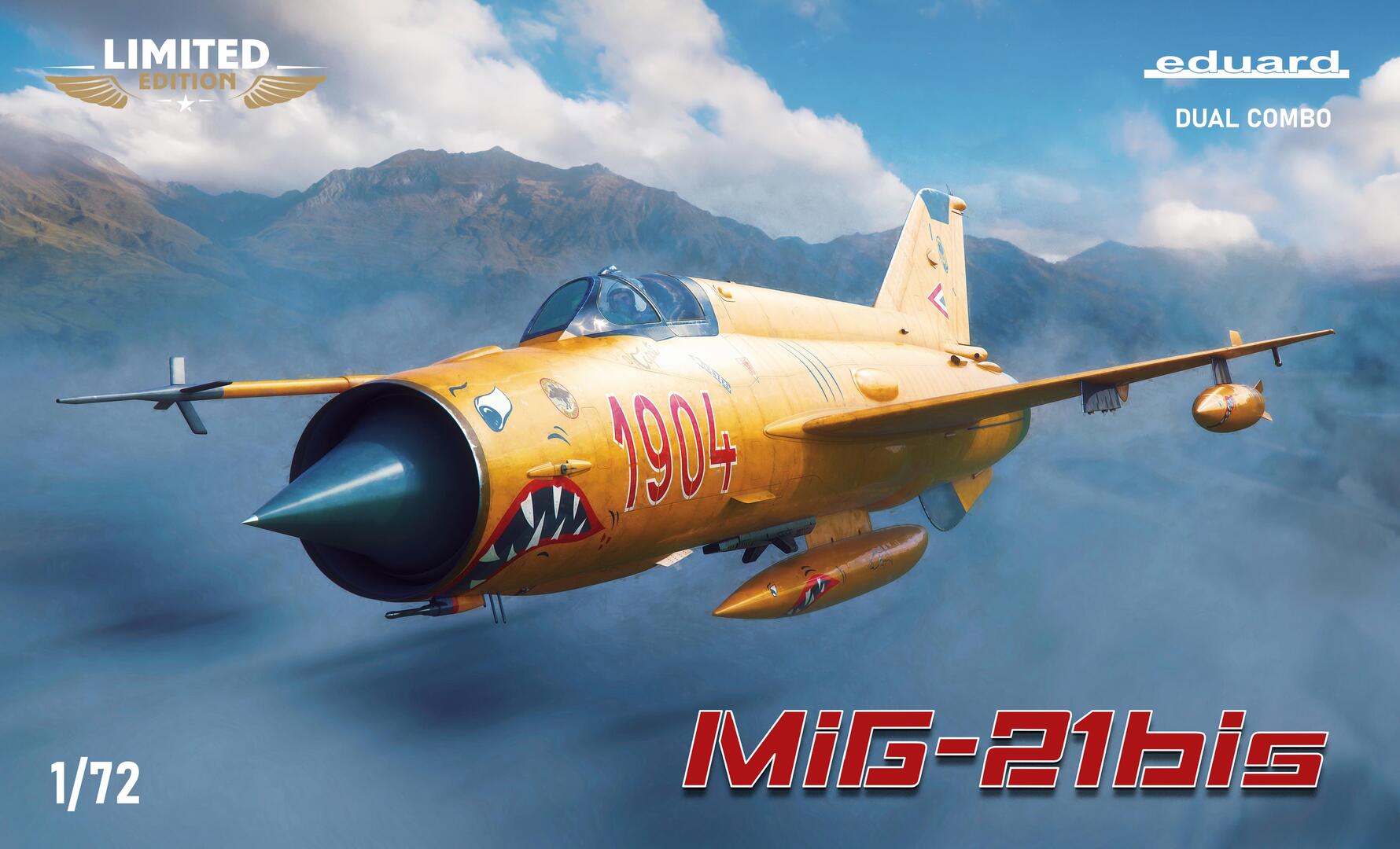 1/72 MiG-21bis デュアルコンボ リミテッドエディション