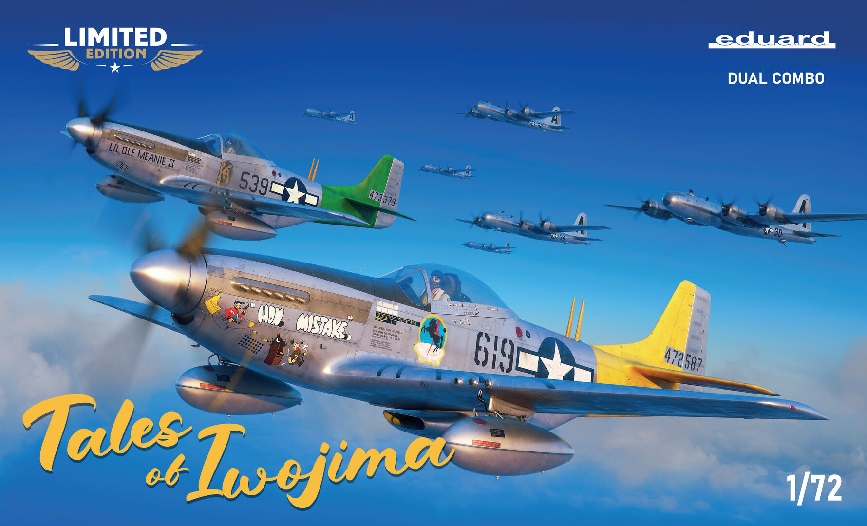 1/72 "テイルズ・オブ・硫黄島" P-51D デュアルコンボ リミテッドエディション