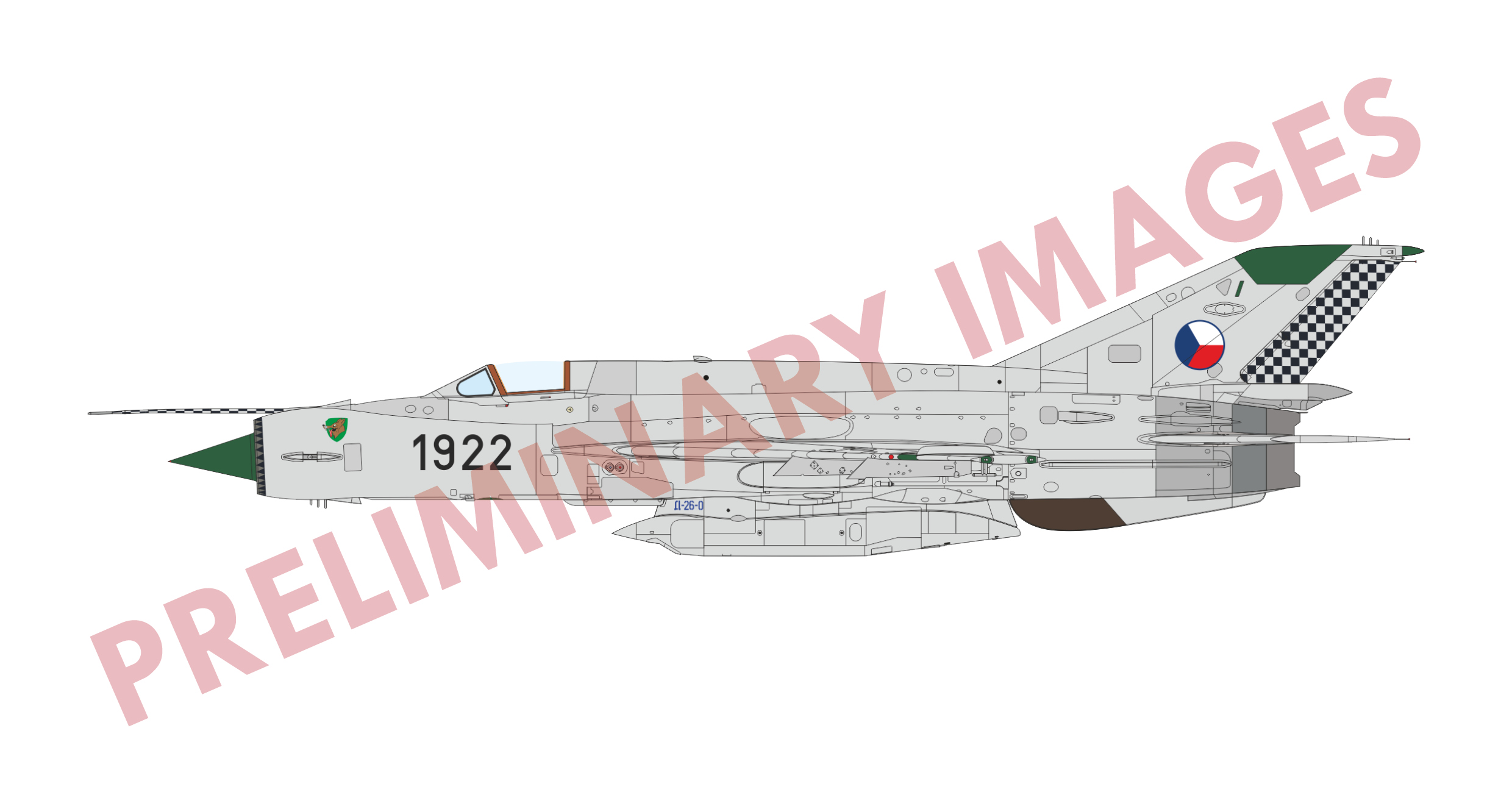 【予約する】　1/72 MiG-21R "チェコスロバキア空軍" リミテッドエディション