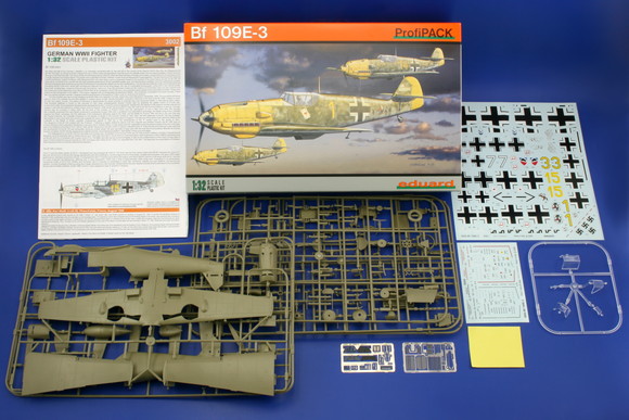 1/32 メッサーシュミット Bf109E-3 プロフィパック