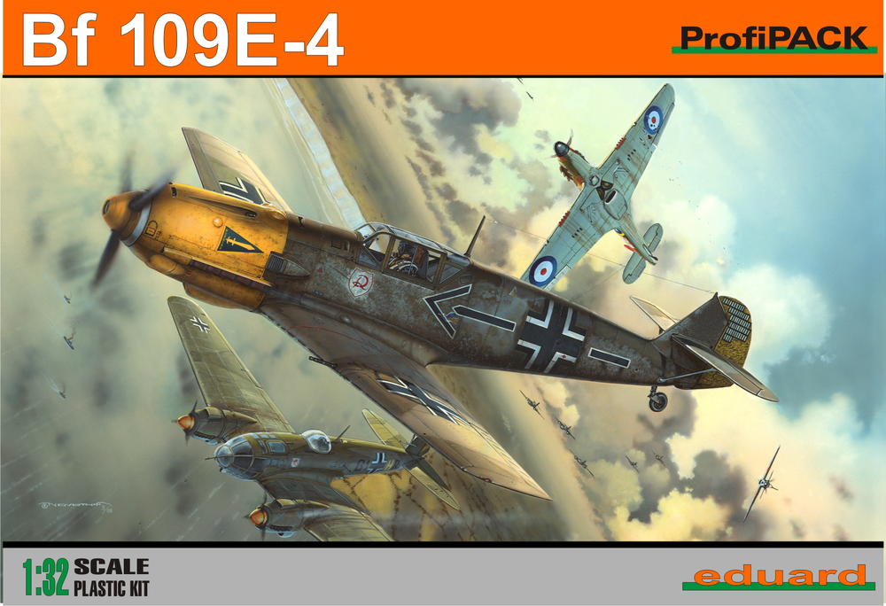 1/32 Bf109E-4 プロフィパック