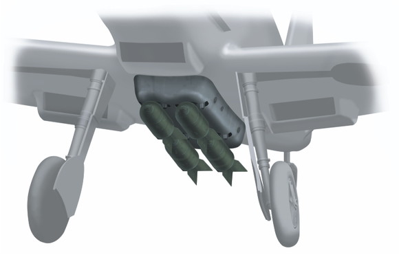 1/32　メッサーシュミット Bf-109E 搭載爆弾セット - ウインドウを閉じる
