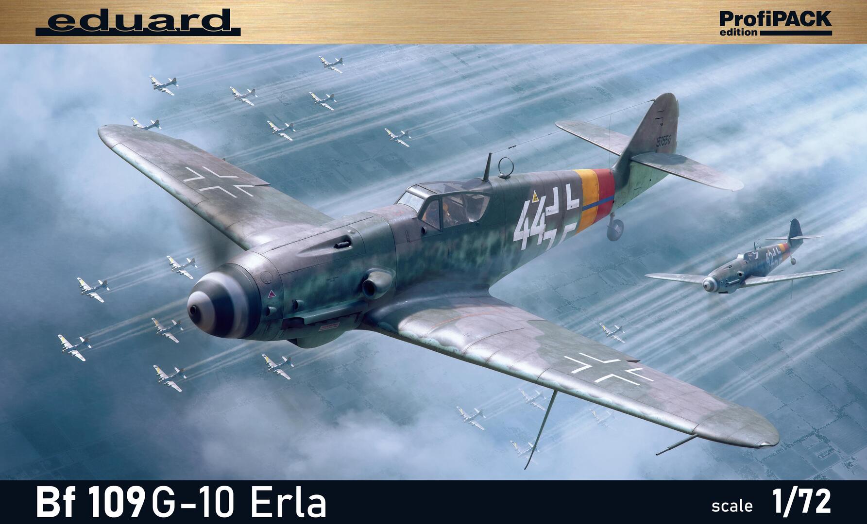 【予約する】　1/72 Bf109G-10 エルラ工場 プロフィパック
