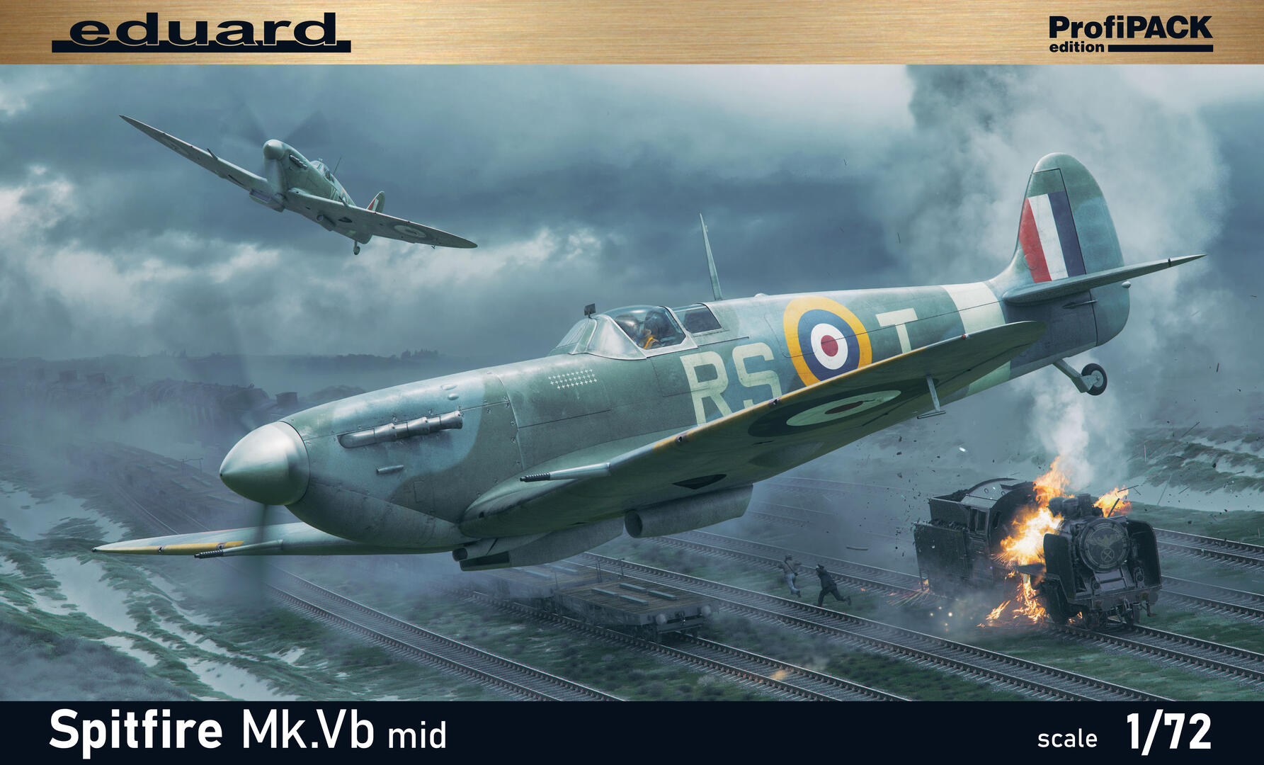 1/72 スピットファイア Mk.Vb (中期型) プロフィパック