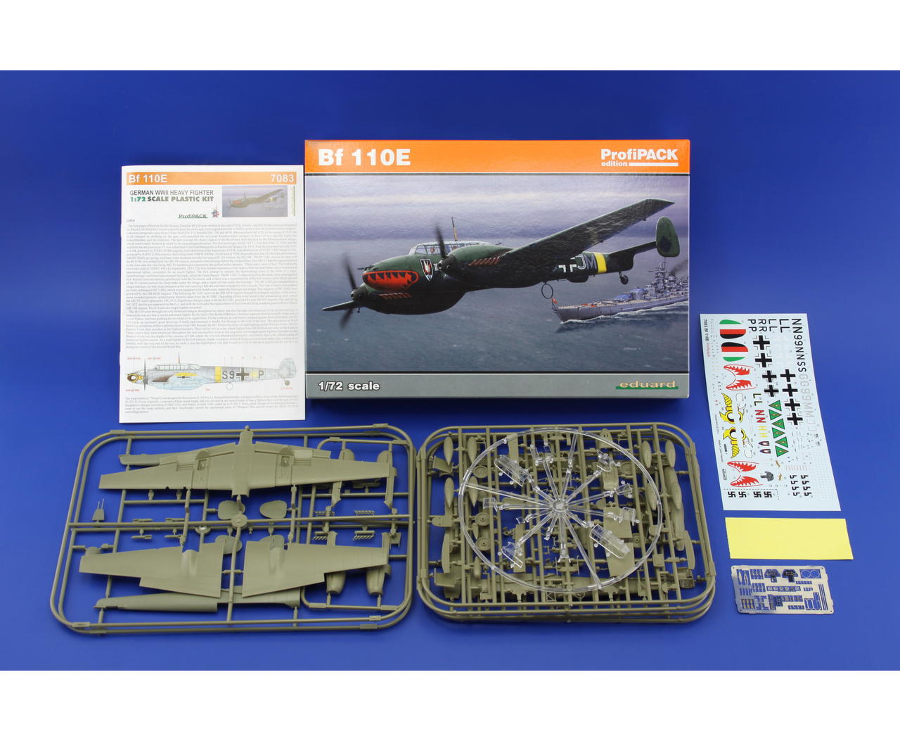 1/72 メッサーシュミット Bf110E プロフィパック