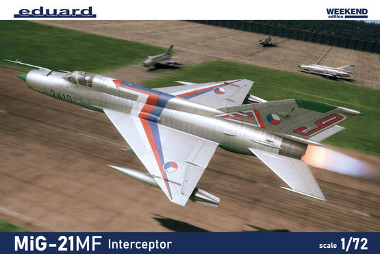 1/72 MiG-21MF 迎撃機型 ウィークエンドエディション - ウインドウを閉じる