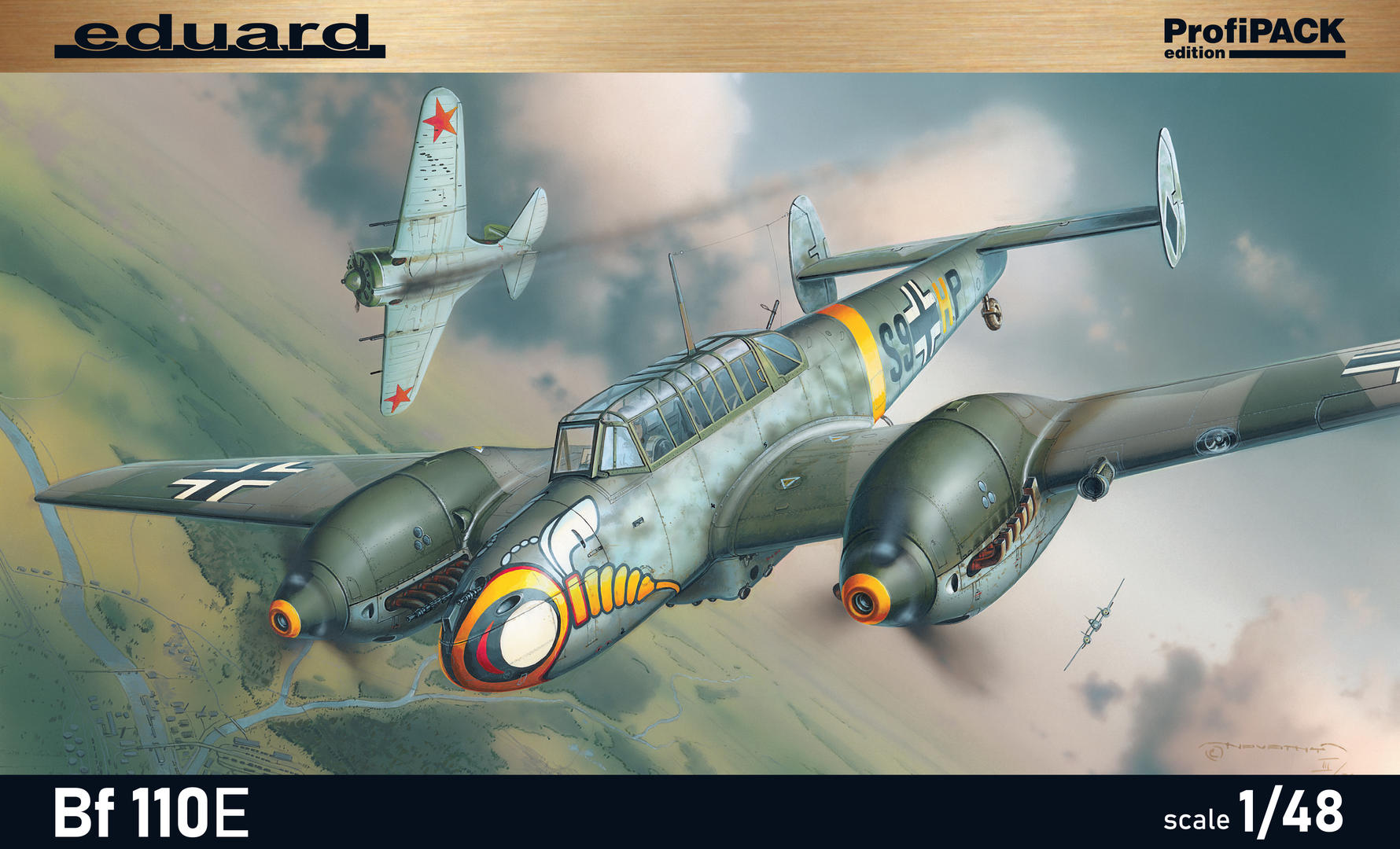 1/48　メッサーシュミット Bf-110E プロフィパック - ウインドウを閉じる