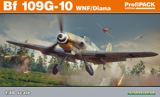 1/48 Bf109G-10 WNF/ダイアナ プロフィパック - ウインドウを閉じる