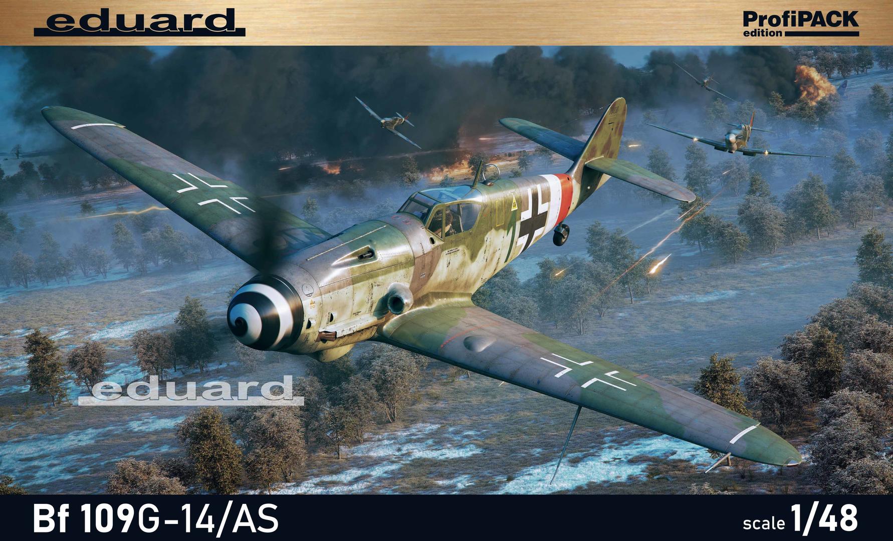 1/48 Bf109G-14/AS プロフィパック - ウインドウを閉じる