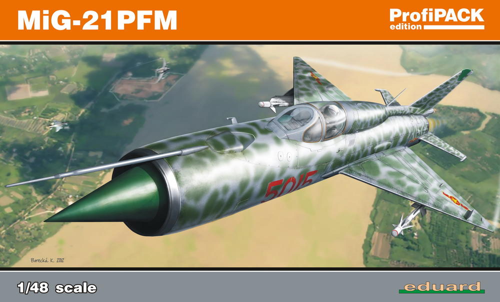 1/48　ミグ MiG-21PFM フィッシュベットF プロフィパック - ウインドウを閉じる