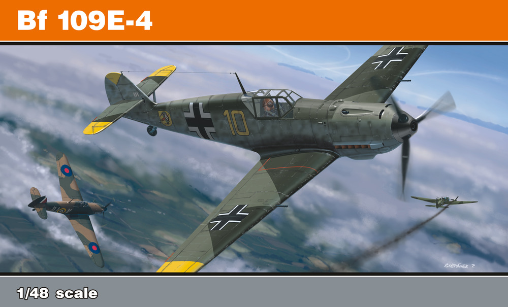 1/48　メッサーシュミット Bf109E4 プロフィパック - ウインドウを閉じる