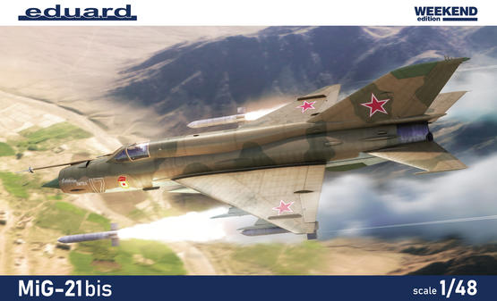 1/48 MiG-21bis ウィークエンドエディション - ウインドウを閉じる