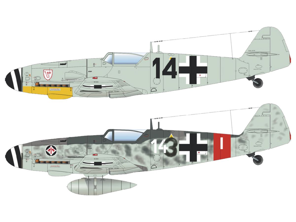 1/48 Bf109G-6/AS ウィークエンドエディション