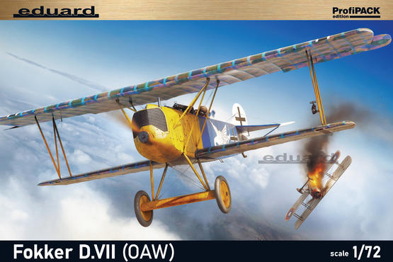 1/72 フォッカーD.VII (OAW) プロフィパック