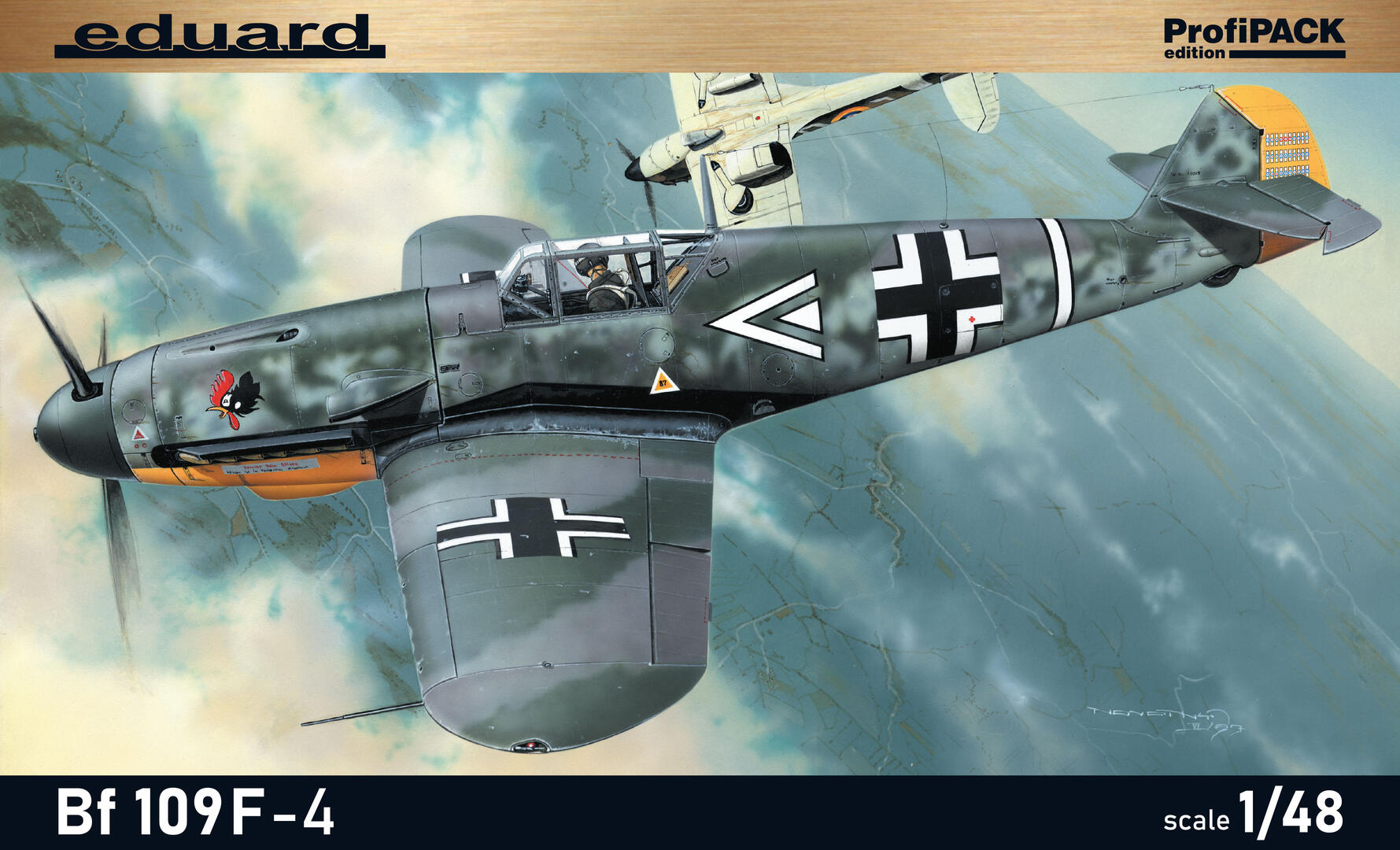 1/48 メッサーシュミット Bf 109F-4 プロフィパック