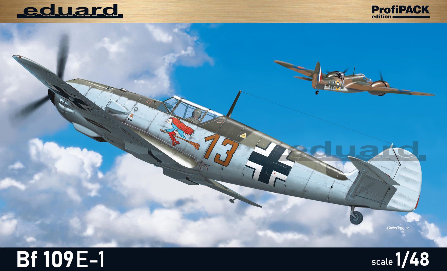 1/48 メッサーシュミット Bf 109E-1 ProfiPACK edition