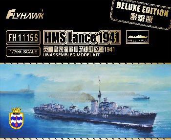 1/700 イギリス海軍駆逐艦 ランス １９４１年 デラックスエディション - ウインドウを閉じる