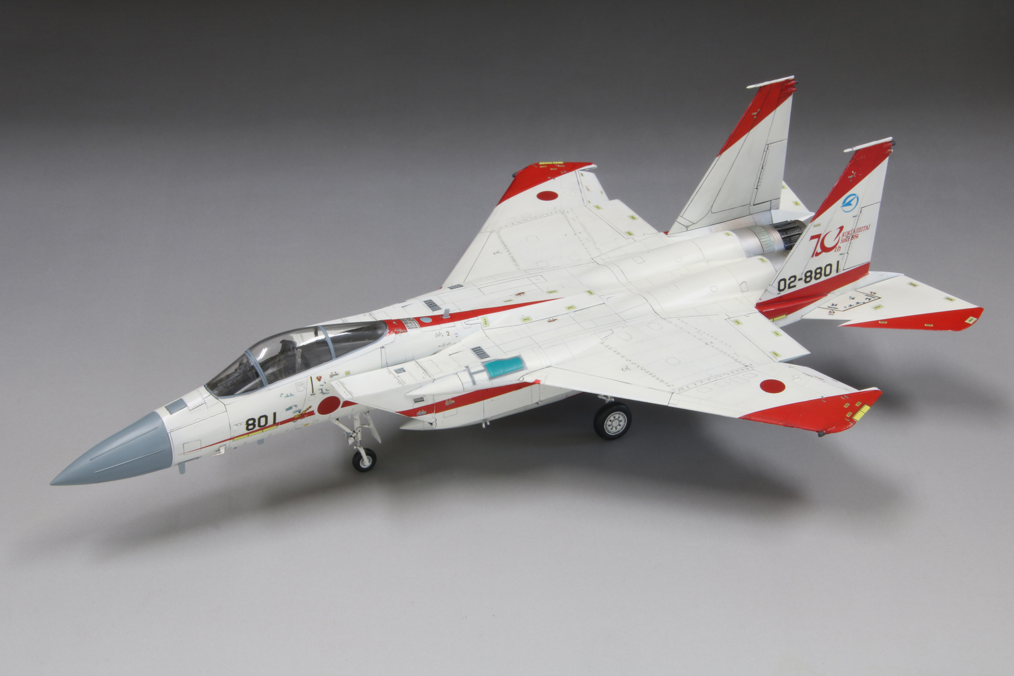1/72　航空自衛隊 F-15J 戦闘機 飛行開発実験団[空自創設70周年 記念塗装機]
