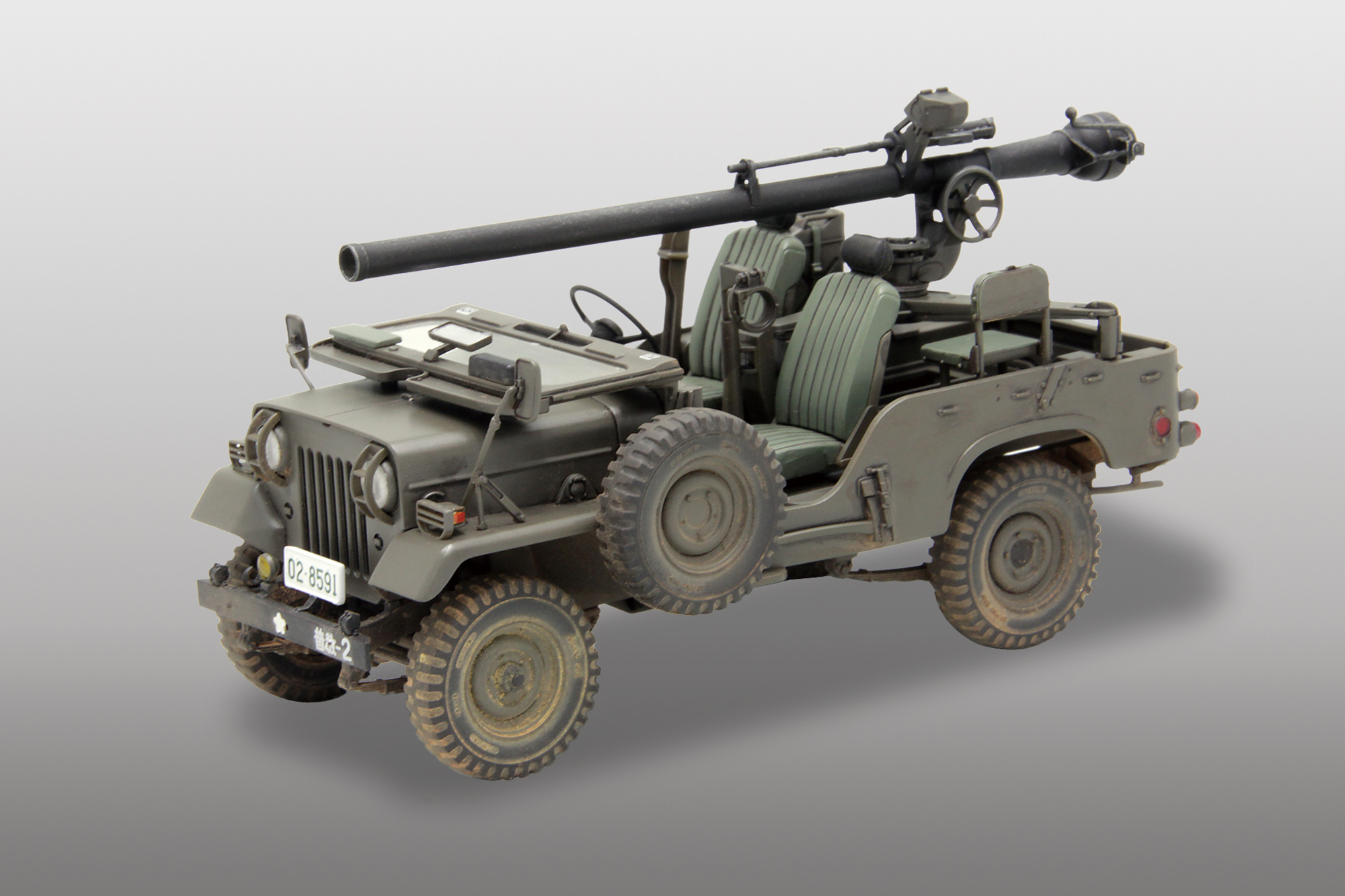 【予約する】　1/35　陸上自衛隊 73式小型トラック （無反動砲装備）