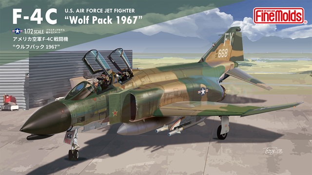 【予約する】　1/72　アメリカ空軍 F-4C 戦闘機 “ウルフパック 1967”