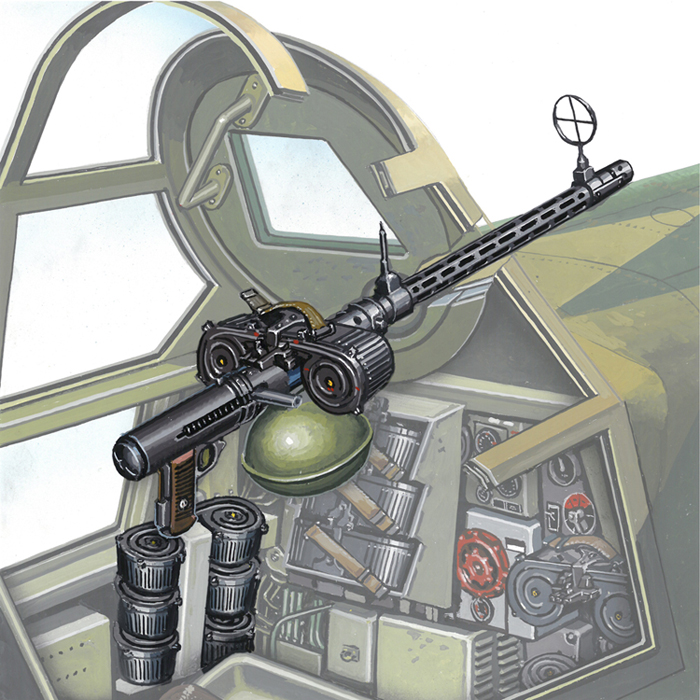 1/48 MG15 7.92mm旋回機銃 （海軍一式/陸軍九八式） - ウインドウを閉じる