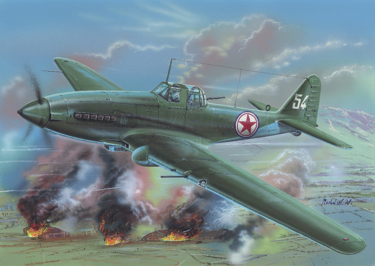 1/72 イリューシンIl-10 1944年型 「朝鮮戦争」 - ウインドウを閉じる