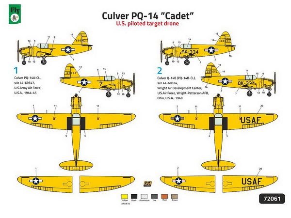 1/72 カルヴァー PQ-14 "カデット" 米陸軍航空軍 ターゲットドローン