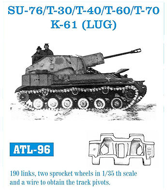 1/35　SU-76/T-30/T-40/T-60/T-70 K-61 (LUG - ウインドウを閉じる