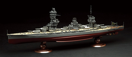 1/350 艦船6EX-3 日本海軍戦艦 扶桑(帝国海軍乗組員フィギュア付き)