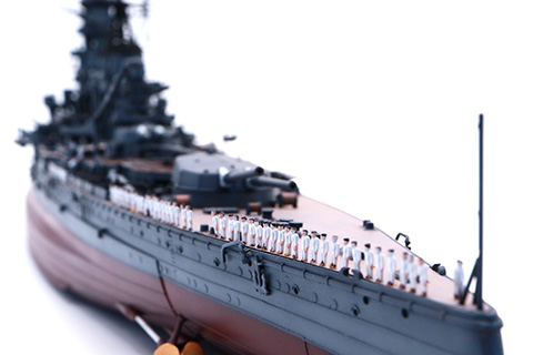1/350 艦船6EX-3 日本海軍戦艦 扶桑(帝国海軍乗組員フィギュア付き)