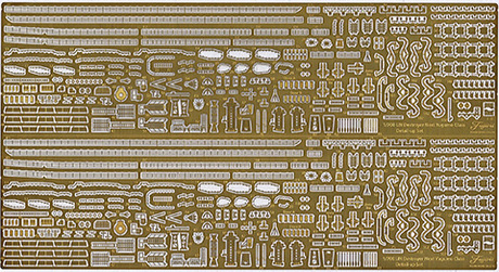1/700 GUP141 艦NEXT 日本海軍夕雲型駆逐艦 夕雲/風雲 専用エッチングパーツ